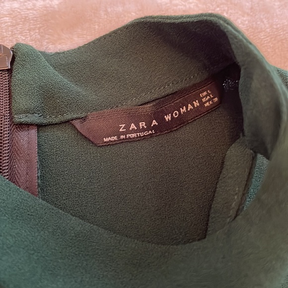 Green shift dress - Picture 4 of 5